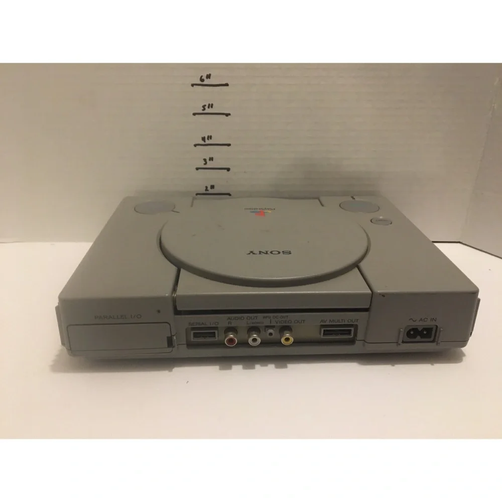 Vintage original Sony PlayStation PS1 composite A/V System 100% complete